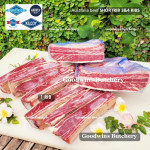 Beef rib SHORTRIB daging iga sapi  frozen Australia AMH 3-4 RIBS crossed cuts 3/8" & 1" (price/kg)